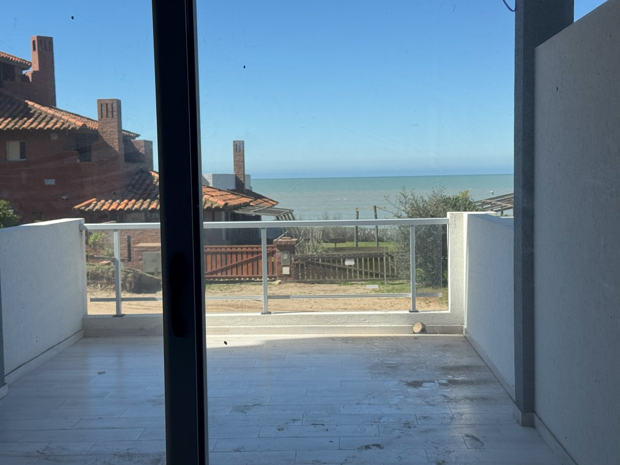 Departamento 2 ambientes frente al mar - Mar de ostende - Pinamar